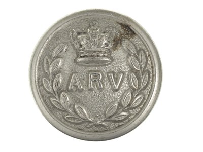 Button, rifles voluntários Allahabad, pré-1901 de English School