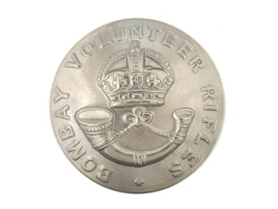 Button, Bombay Volunteer Rifles, 1901-1947 de English School