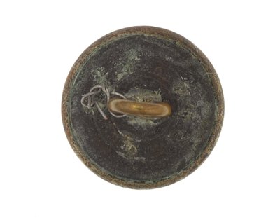Button, rifles voluntários de Calcutá, pré-1901 de English School