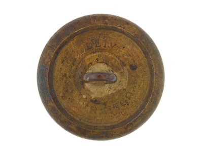Button, rifles voluntários de Calcutá, pré-1901 de English School