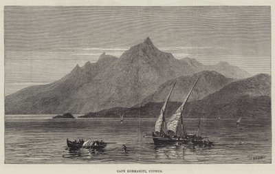 Cabo Kormakiti, Chipre (gravura) de English School