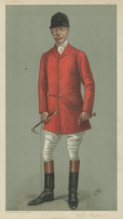 Capitão Burns, o mestre do Quorn de English School