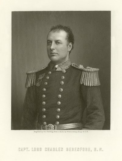 Capitão Lord Charles Beresford de English School