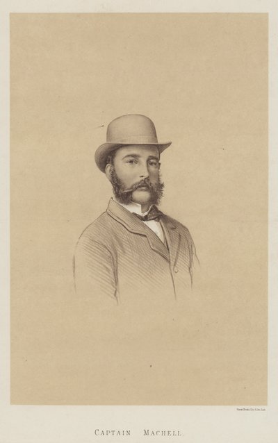Capitão Machell, "Jem" (litho) de English School