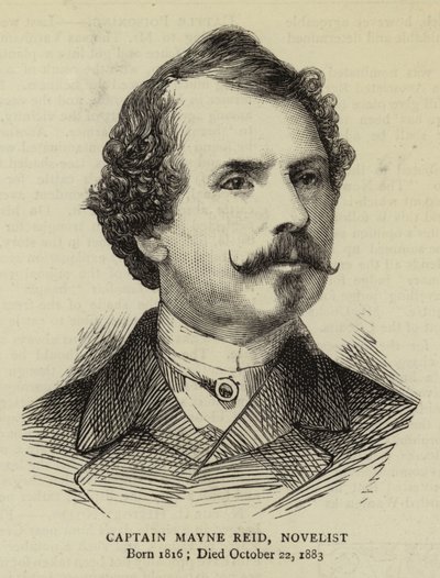 Capitão Mayne Reid, Novelista de English School