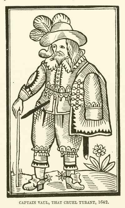 Capitão Vaul, aquele tirano cruel, 1642 de English School