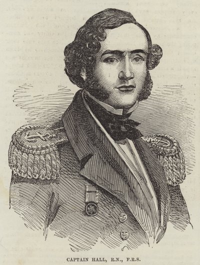 Capitão William Hutcheson Hall, RN (gravura) de English School