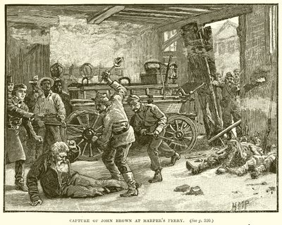 Captura de John Brown no Harpers Ferry de English School
