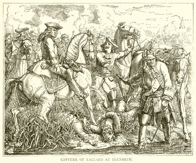 Captura de Tallard em Blenheim de English School