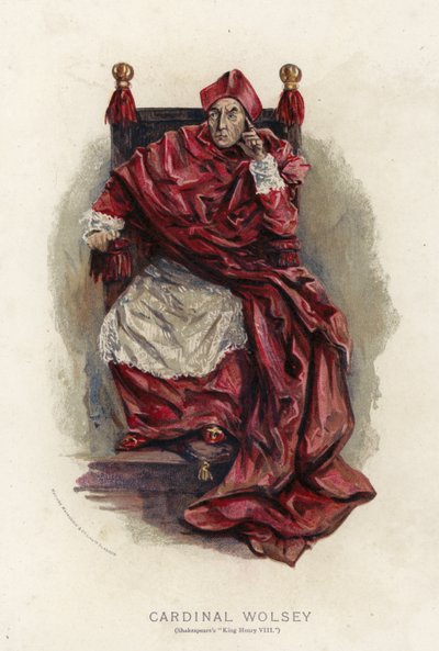Cardeal Wolsey, do rei de Shakespeare, Henrique VIII de English School