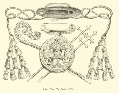 Kardinalshut, etc. von English School