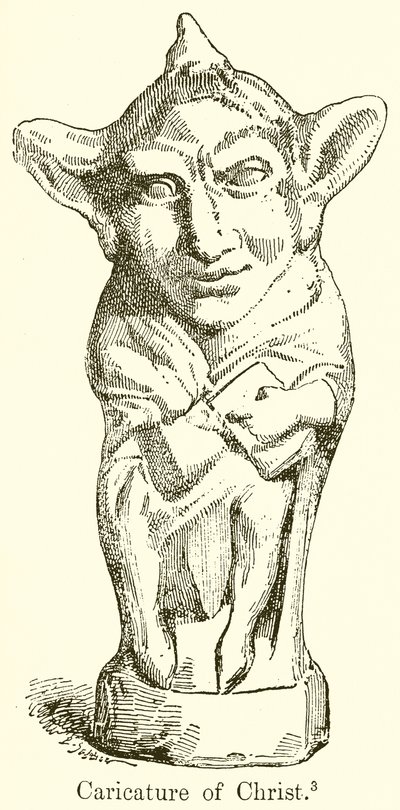 Caricatura de Cristo de English School