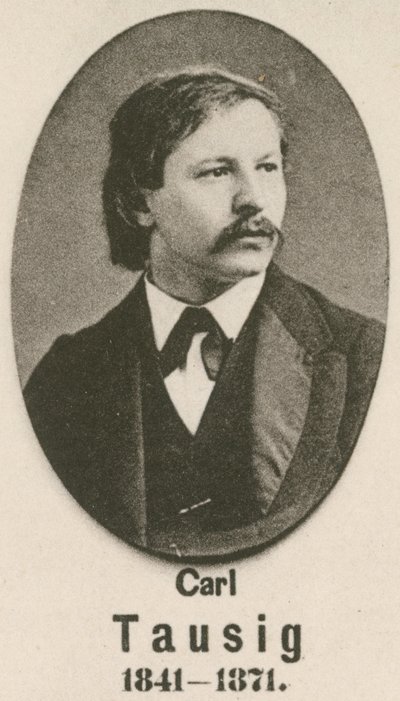 Carl Tausig (gravura) de English School