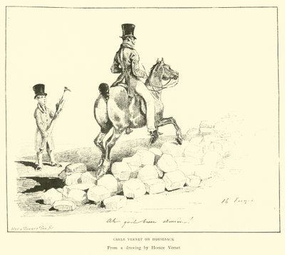 Carle Vernet a cavalo de English School