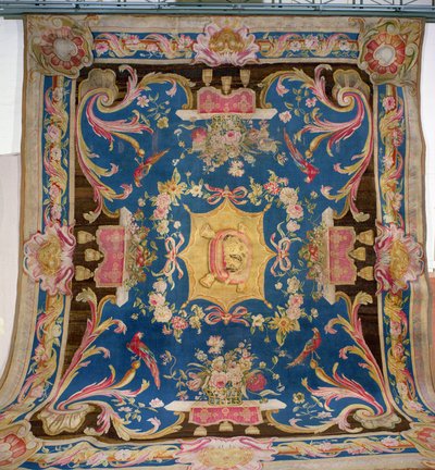 Tapete, 1757 (têxtil) de English School