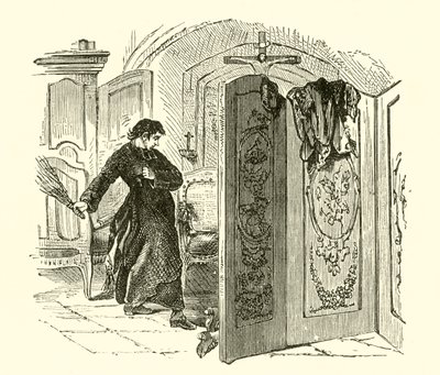 Castigação de um penitente (gravura) de English School