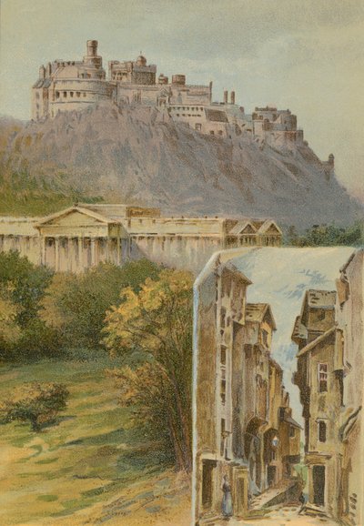 Castelo, Royal Institution, Advocates &39;Close, Edimburgo de English School