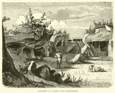 Catacumbas de Siponto perto de Manfredonia de English School