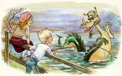 Captura do monstro do Lago Ness de English School