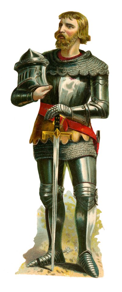 Soldado de cavalaria da época do rei Ricardo II, 1377-1399 de English School