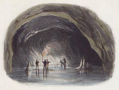 Cavernas (gravação a cores) de English School