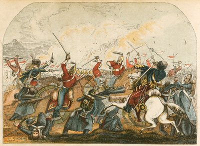 Carga da cavalaria em Balaclava de English School