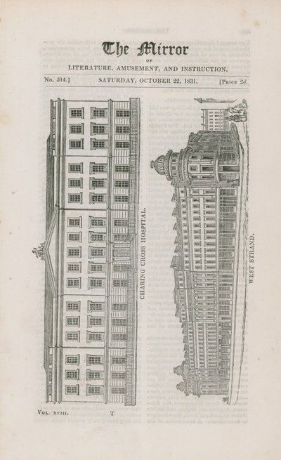 Charing Cross Hospital e West Strand de English School