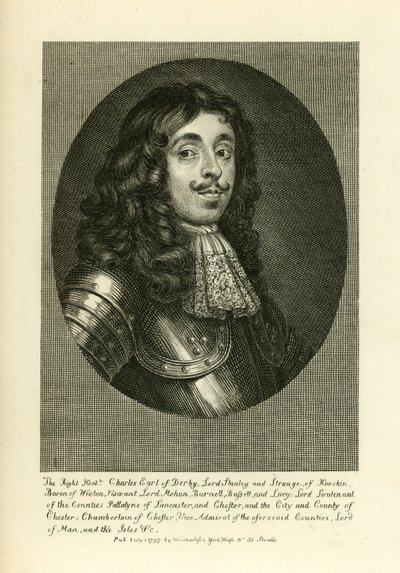 Charles, conde de Derby de English School