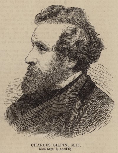 Charles Gilpin, deputado (gravura) de English School