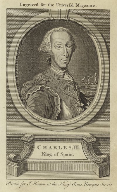 Carlos III, rei da Espanha de English School