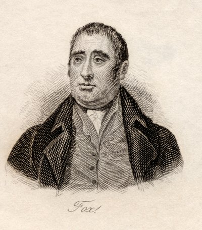 Charles James Fox, do "Crabb&39;s Historical Dictionary", publicado em 1825 de English School