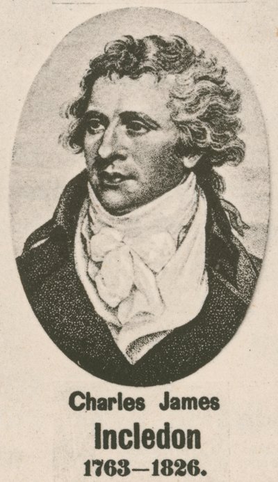 Charles James Incledon (gravura) de English School