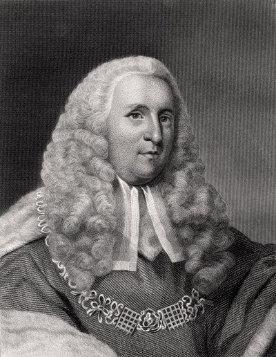 Charles Pratt, gravado por H. Wallis, ilustração de "Historical Sketches of Statesmen", publicado em Londres, 1843 de English School