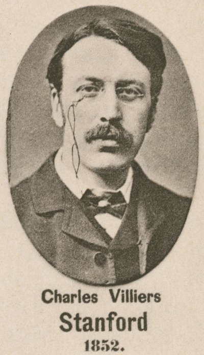Charles Villiers Stanford (gravura) de English School