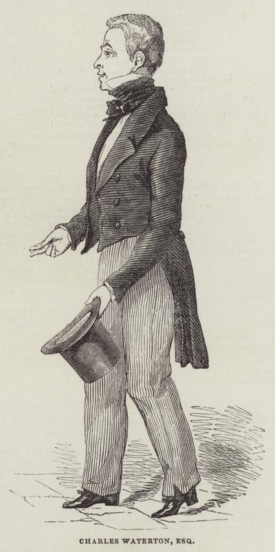 Charles Waterton, Esquire (gravura) de English School
