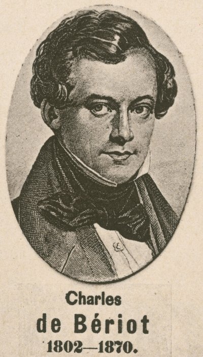 Charles de Beriot (gravura) de English School