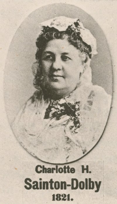 Charlotte H Sainton Dolby (gravura) de English School
