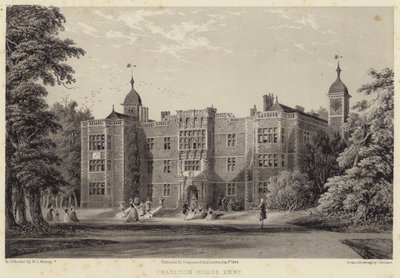 Charlton House, Kent (gravura) de English School