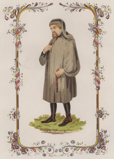 Chaucer (cor litho) de English School