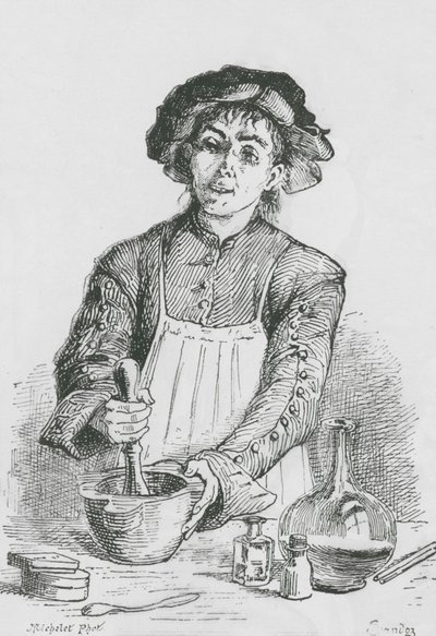 Químico (gravura) de English School