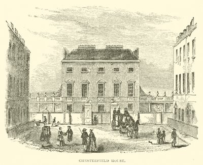 Chesterfield House (gravura) de English School
