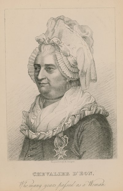 Chevalier DEon, que muitos anos passou como mulher de English School