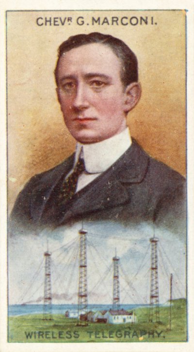 Chevalier Guglielmo Marconi, Telegrafia Sem Fio de English School