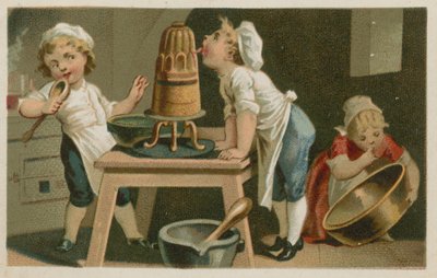 Crianças cozinhar de English School