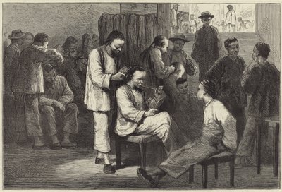 Vida chinesa na Califórnia de English School