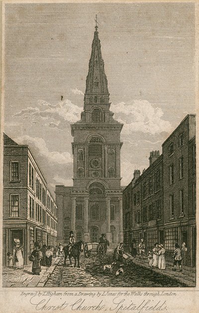 Igreja de Cristo, Spitalfields, Londres de English School
