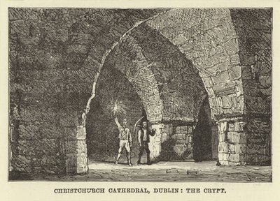 Catedral de Christchurch, Dublin, a cripta de English School