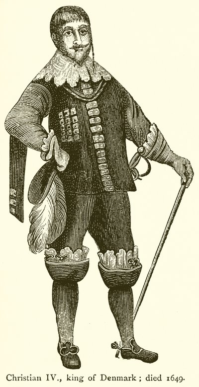 Christian IV, rei da Dinamarca; Morreu 1649 de English School