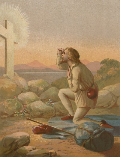 Cristão à vista da cruz de English School
