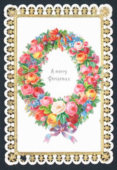 Grinalda De Flores De Natal, Christmas Card de English School